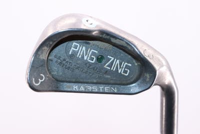 Ping Zing Single Iron 3 Iron Ping KT-M Steel Stiff Right Handed Green Dot 39.0in