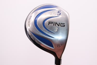 Ping G5 Fairway Wood 3 Wood 3W 15° Accra iWood Fwy Graphite Regular Right Handed 42.75in