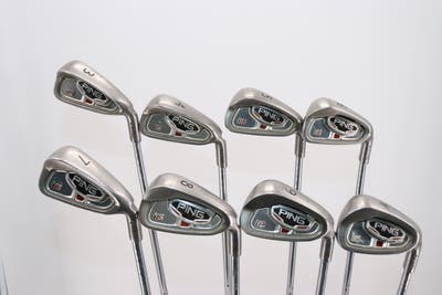 Ping i15 Iron Set 3-PW Ping AWT Steel Stiff Right Handed Blue Dot 38.5in