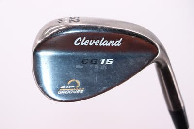 Cleveland CG15 Black Pearl Wedge Gap GW 52° 2 Dot Mid Bounce Cleveland Traction Wedge Steel Wedge Flex Right Handed 35.75in