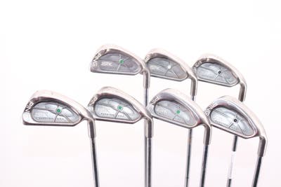 Ping ISI Nickel Iron Set 5-SW True Temper Dynamic Gold 300 Steel Stiff Right Handed Green Dot 38.0in