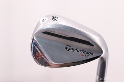 TaylorMade Milled Grind 2 TW Wedge Sand SW 56° 12 Deg Bounce True Temper Dynamic Gold S400 Steel Stiff Right Handed 36.0in
