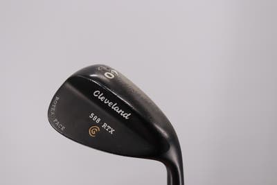 Cleveland 588 RTX Black Pearl Wedge Lob LW 60° 12 Deg Bounce Cleveland ROTEX Wedge Steel Wedge Flex Right Handed 35.5in