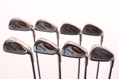 Ping i3 Blade Iron Set 3-PW Ping JZ Steel Regular Right Handed Green Dot 38.0in