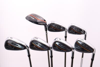 Cobra KING Oversize Combo Iron Set 5H 6-PW GW UST Mamiya Recoil ES 460 Graphite Regular Right Handed 39.75in