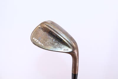 Cleveland RTX 4 Tour Raw Wedge Gap GW 52° 10 Deg Bounce Dynamic Gold Tour Issue S400 Steel Stiff Right Handed 35.75in
