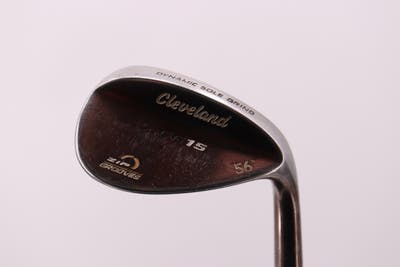 Cleveland CG15 Black Pearl Wedge Sand SW 56° Cleveland Traction Wedge Steel Wedge Flex Right Handed 36.0in