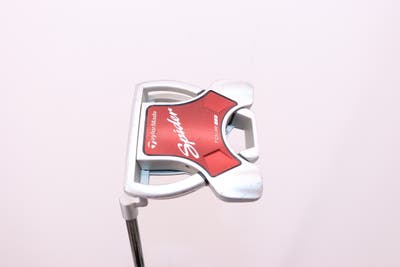 TaylorMade Spider Tour Silver L Neck Putter Steel Left Handed 34.0in