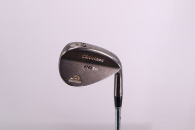 Cleveland CG15 Black Pearl Wedge Gap GW 50° 10 Deg Bounce Cleveland Traction Wedge Steel Wedge Flex Right Handed 35.75in