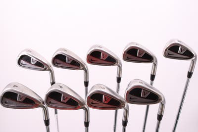 Nike Victory Red Cavity Back Iron Set 3-PW GW Dynamic Gold High Launch S300 Steel Stiff Right Handed 38.0in
