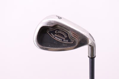 Callaway X-16 Pro Series Single Iron Pitching Wedge PW 42° Stock Graphite Senior Right Handed 36.25in