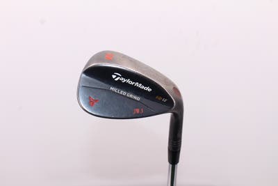 TaylorMade Milled Grind Black Wedge Lob LW 58° 12 Deg Bounce Project X 6.5 Steel X-Stiff Right Handed 35.0in