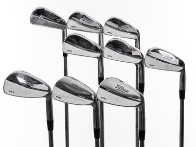 New Titleist 670 Forged Iron Set 2-PW True Temper Dynamic Gold X100 Steel X-Stiff Right Handed 38.0in