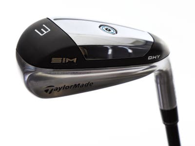 Mint TaylorMade SIM DHY Hybrid 3 Hybrid MRC Diamana HY Limited 75 Graphite Stiff Right Handed 39.75in