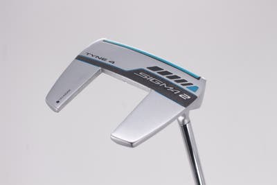 Ping Sigma 2 Tyne 4 Adjustable Platinum Putter Strong Arc Steel Right Handed Black Dot 35.0in