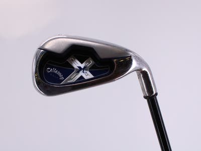 Callaway X-22 Single Iron 6 Iron S2S Fitting System Black 85 Graphite Stiff Right Handed 37.25in