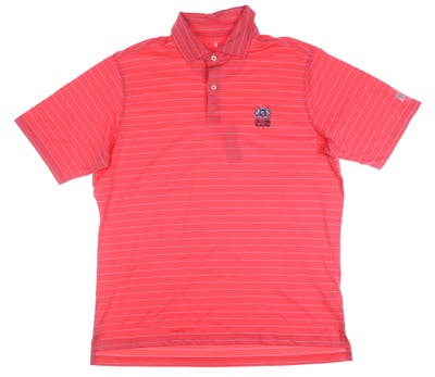 New W/ Logo Mens Fairway & Greene Golf Polo Large L Pink MSRP $98 L11524