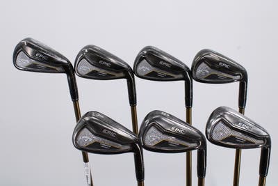 Callaway EPIC Forged Star Iron Set 7-PW AW GW SW UST ATTAS Speed Series 50 Graphite Senior Right Handed 37.75in