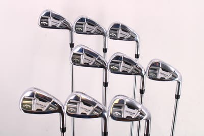 Callaway Rogue Pro Iron Set 3-PW GW Project X LZ 95 5.5 Steel Regular Right Handed 38.75in