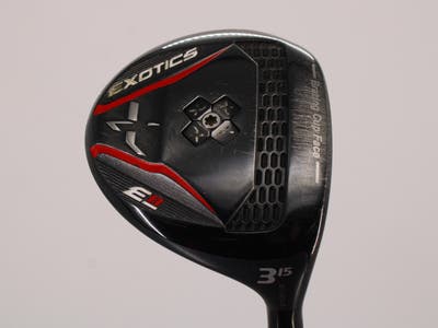 Tour Edge Exotics E8 Fairway Wood 3 Wood 3W 15° Accra DyMatch 2.0 RT-F Graphite Regular Right Handed 42.0in