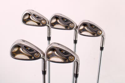 TaylorMade R7 Draw Iron Set 6-PW TM T-Step 90 Steel Stiff Right Handed 37.5in