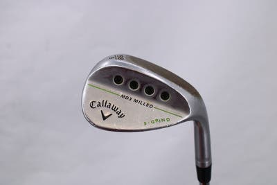 Callaway MD3 Milled Chrome S-Grind Wedge Lob LW 58° 9 Deg Bounce S Grind True Temper Dynamic Gold S300 Steel Wedge Flex Right Handed 34.75in
