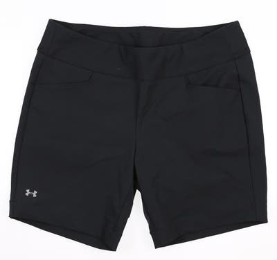 New Womens Under Armour Golf Shorts 16 Black MSRP $70