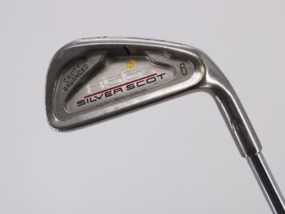 Tommy Armour 855S Silver Scot Single Iron 6 Iron Stock Steel Shaft Steel Stiff Right Handed 37.5in
