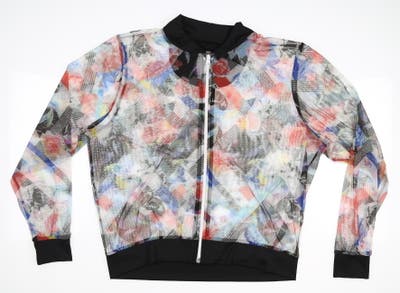 New Womens Lucky In Love Jacket Large L Multi MSRP $85 GT47-647120