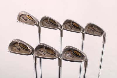 Ping i3 Blade Iron Set 4-PW Ping JZ Steel Stiff Right Handed Blue Dot 37.75in