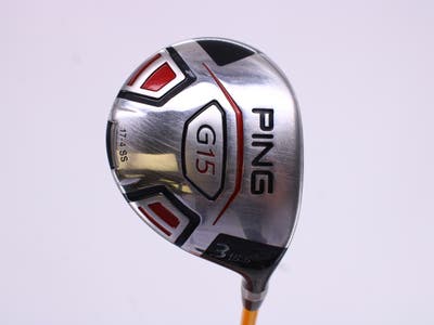 Ping G15 Fairway Wood 3 Wood 3W 15.5° UST Proforce Axivcore Red 69 Graphite Tour Stiff Right Handed 42.75in