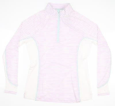 New Womens Peter Millar Golf 1/2 Zip Pullover X-Small XS Purple MSRP $95 LS21EK07
