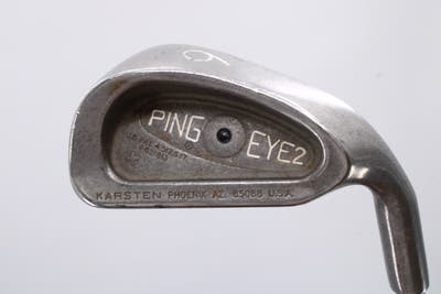 Ping Eye 2 + Single Iron 6 Iron Ping KT-M Steel Stiff Right Handed Black Dot 37.25in