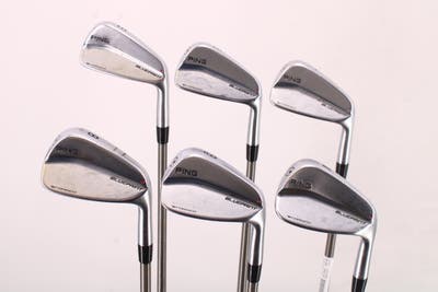 Ping Blueprint Iron Set 5-PW Aerotech SteelFiber i110cw Graphite Stiff Right Handed Red dot 37.75in