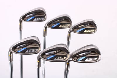 Ping G30 Iron Set 6-PW GW Ping TFC 419i Graphite Regular Left Handed Yellow Dot 37.75in