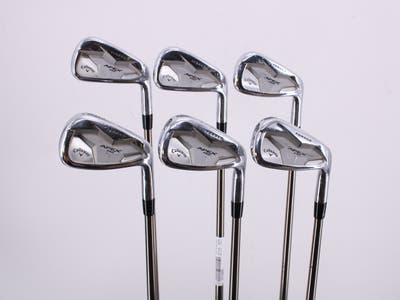 Callaway Apex Pro 19 Iron Set 6-PW GW UST Mamiya Recoil 110 F4 Graphite Stiff Right Handed 37.5in