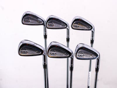Adams Idea Pro Gold Iron Set 5-PW Project X Flighted 6.0 Steel Stiff Right Handed 35.0in