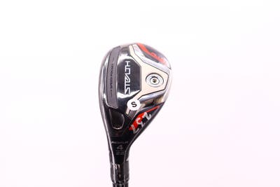 TaylorMade Stealth Plus Rescue Hybrid 4 Hybrid 22° PX HZRDUS Smoke Red RDX 80 Graphite Stiff Left Handed 40.5in
