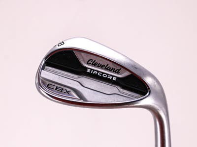 Cleveland CBX Zipcore Wedge Lob LW 58° 10 Deg Bounce Dynamic Gold Spinner TI Steel Wedge Flex Right Handed 35.5in