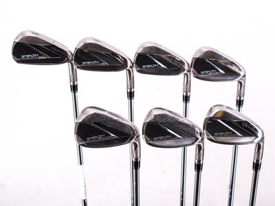 TaylorMade Stealth Iron Set 5-GW FST KBS MAX 85 Steel Stiff Right Handed 38.25in