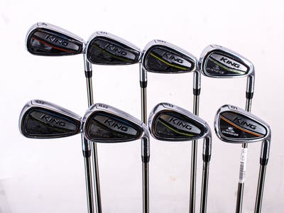 Cobra King Oversize Iron Set 4-PW GW UST Mamiya Recoil ES 460 Graphite Senior Right Handed 38.0in