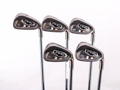 Ping i15 Iron Set 6-PW Ping AWT Steel Regular Right Handed Red dot 37.25in