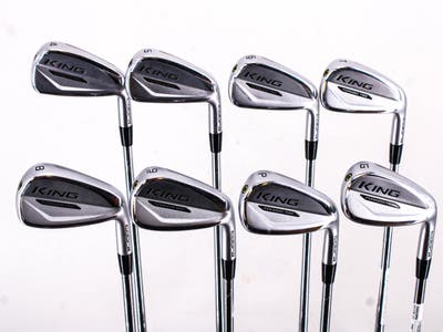 Cobra 2020 KING Forged Tec Iron Set 4-PW GW FST KBS Tour $-Taper Lite Steel Regular Right Handed 38.5in