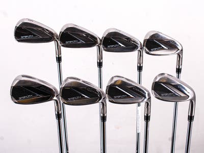 TaylorMade Stealth Iron Set 5-PW GW SW FST KBS MAX 85 MT Steel Regular Right Handed 38.25in