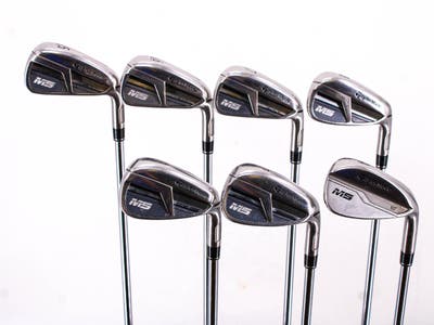 TaylorMade M5 Iron Set 5-PW GW FST KBS MAX 85 Steel Regular Right Handed 38.75in