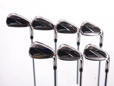 TaylorMade Stealth Iron Set 5-PW GW FST KBS MAX 85 MT Steel Stiff Right Handed 38.5in