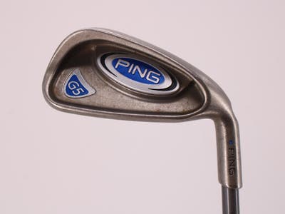 Ping G5 Single Iron 6 Iron Ping TFC 100I Graphite Regular Right Handed Blue Dot 37.25in