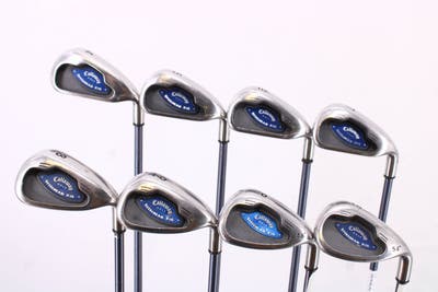 Callaway X-16 Iron Set 4-PW SW Callaway System CW75 Graphite Regular Right Handed 38.0in