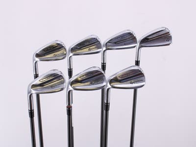 TaylorMade P-790 Iron Set 5-PW GW UST Mamiya Recoil 760 ES Graphite Regular Left Handed 38.25in