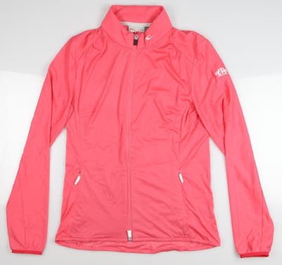 New W/ Logo Womens KJUS Jacket Large L Pink MSRP $250 LG15-F02